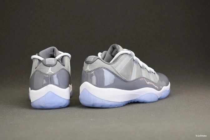 Rep MAX Low Air Grey Jordan 11 528895-003 Cool 0714